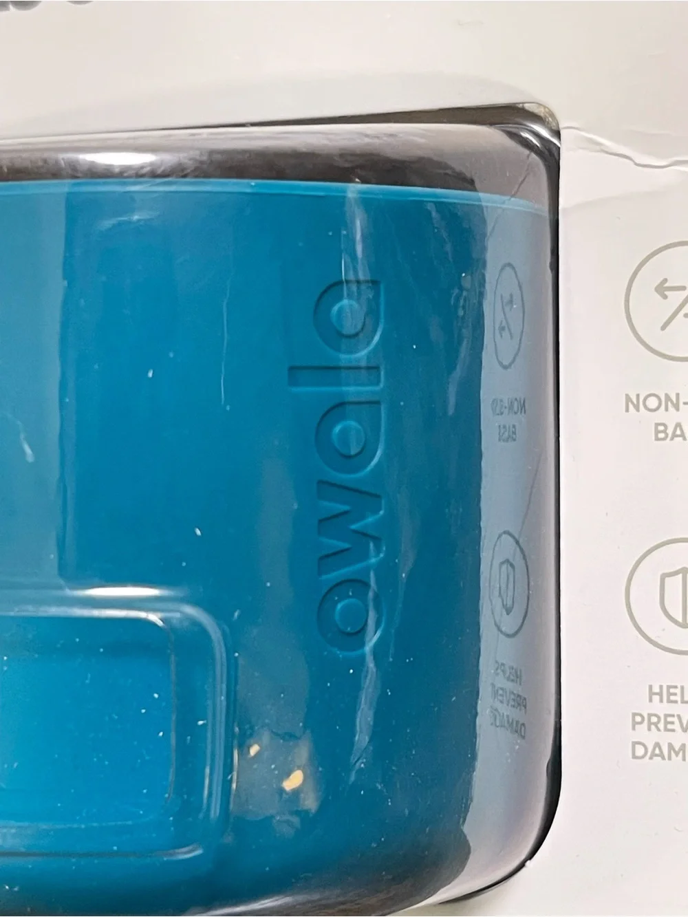 Owala Teal Silicone Bottle Boot - Non-Slip Protective Base